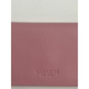 Pink Coach Card Holder